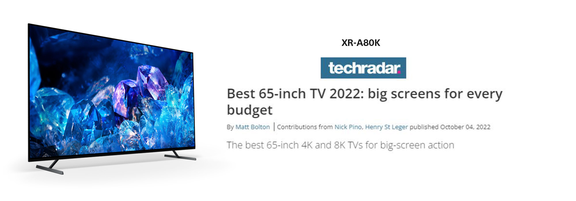 Television Awards XR-A80K